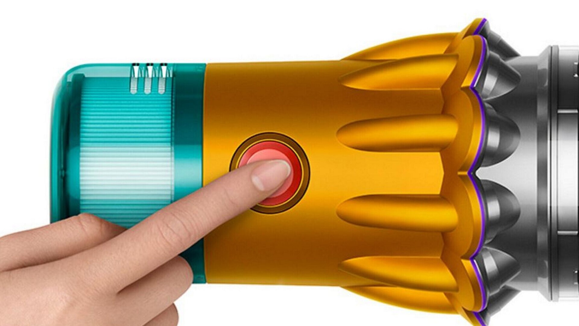Моющий пылесос Dyson V12S Detect Slim Submarine Complete SV46, жёлтый/никель (Yellow/Nickel) (2026)