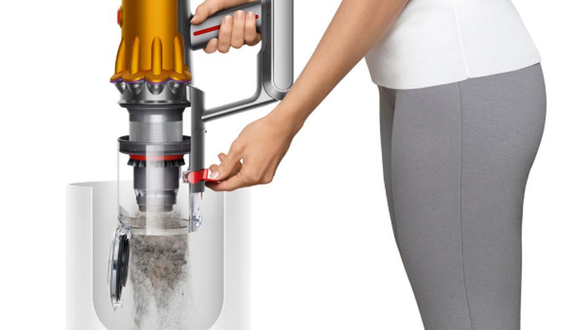 Моющий пылесос Dyson V12S Detect Slim Submarine Complete SV46, жёлтый/никель (Yellow/Nickel) (2026)