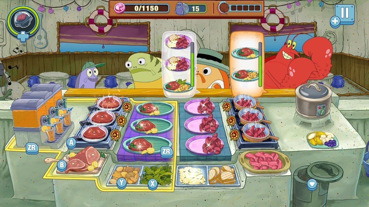Игра SpongeBob: Krusty Cook-Off. Extra Krusty Edition (Nintendo Switch, русские субтитры)