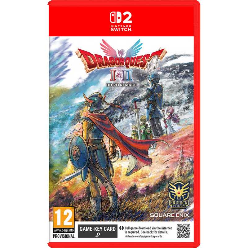 Игра Dragon Quest I & II HD - 2D Remake (Nintendo Switch 2, английская версия)
