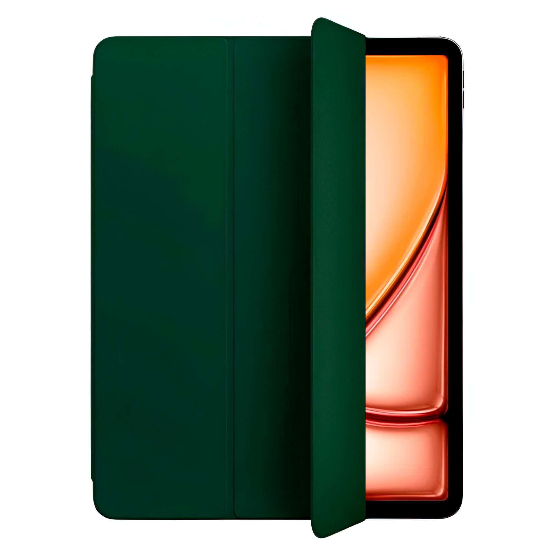 Чехол Smart Folio iPad 11" (A16 | 2025), тёмно-зелёный
