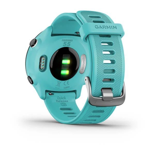 Умные часы Garmin Forerunner 55 (010-02562-12) 42 мм, голубой (Aqua)