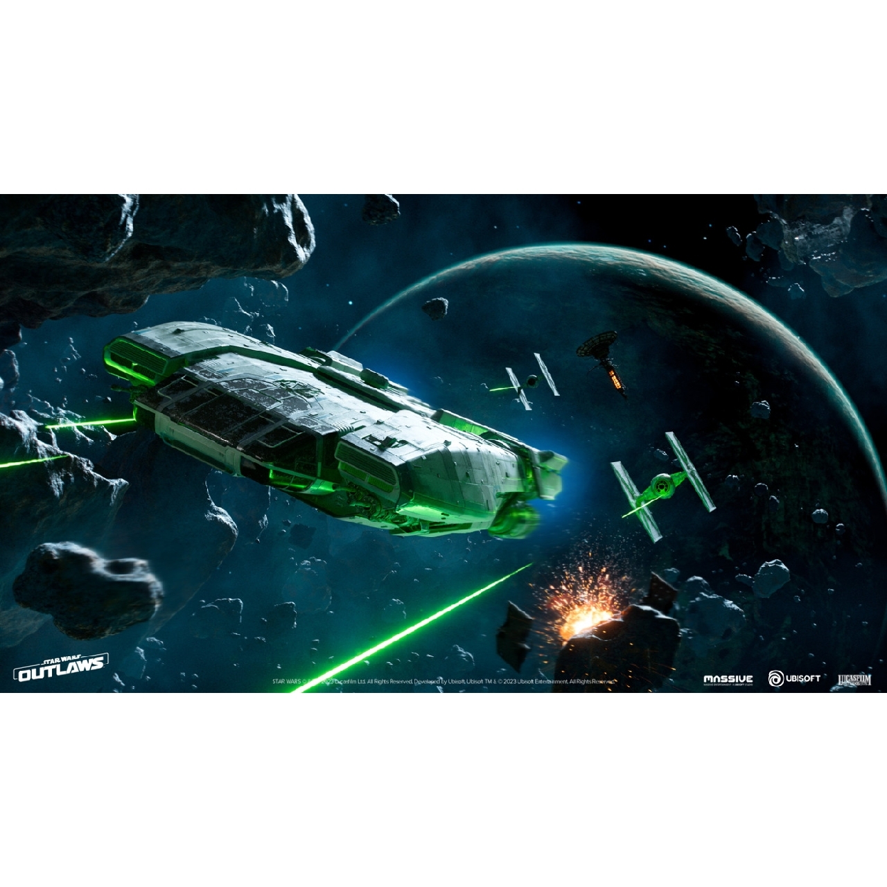 Игра Star Wars: Outlaws. Gold Edition (Nintendo Switch 2, русские субтитры)