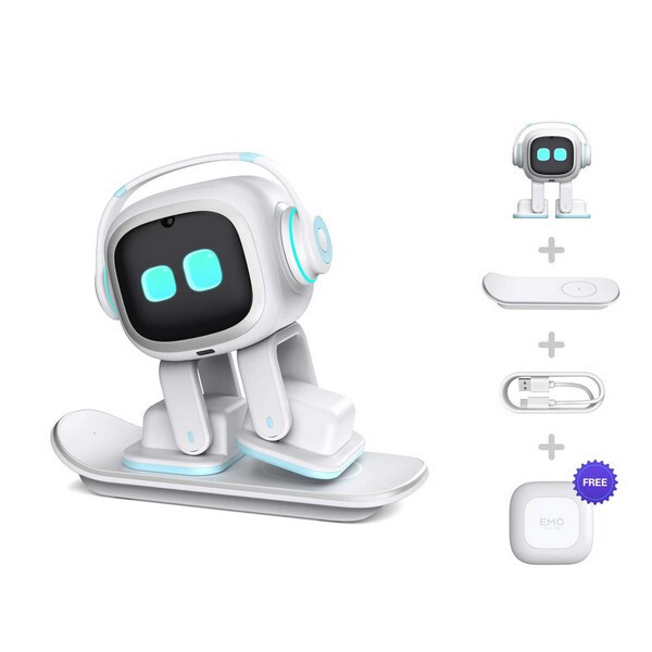 Умный робот LIVING.AI EMO с ИИ ChatGPT, белый (White)