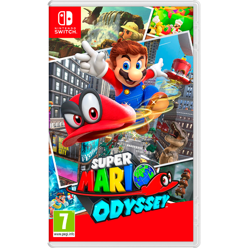 Игра Super Mario Odyssey (Nintendo Switch, полностью на русском)