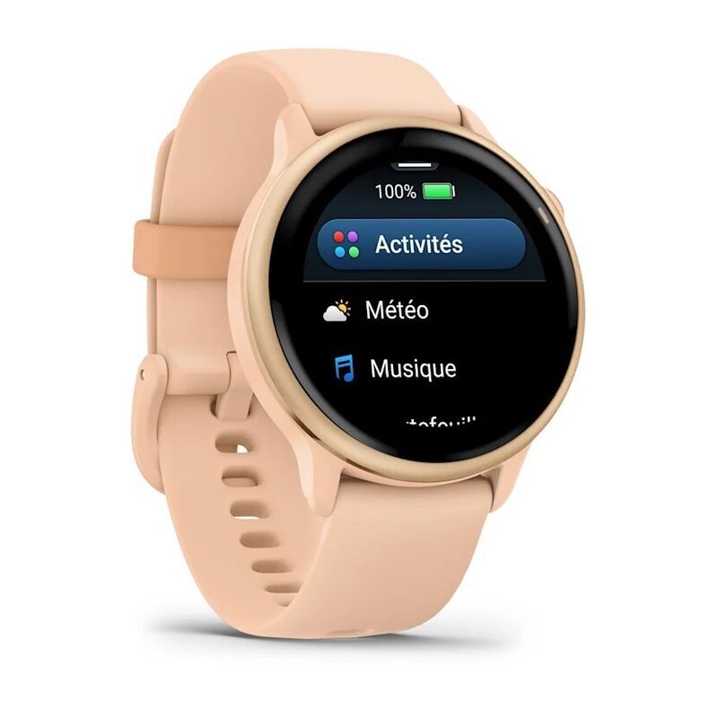 Умные часы Garmin Vivoactive 6 (010-02985-03), розовый (Pink Dawn)