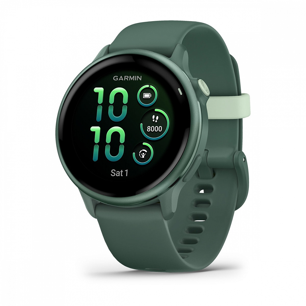 Умные часы Garmin Vivoactive 6 (010-02985-02), яшмовый (Jasper Green)