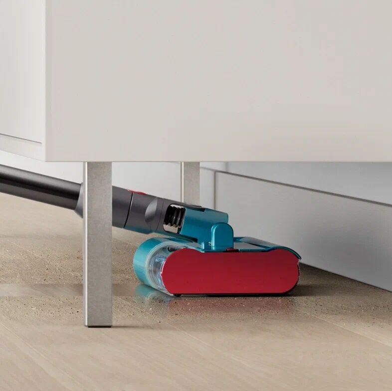 Моющий пылесос Dyson V15S Detect Submarine SV47, жёлтый/никель (Yellow/Nickel) (2023)
