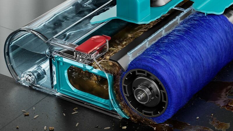 Моющий пылесос Dyson V15S Detect Submarine SV47, жёлтый/никель (Yellow/Nickel) (2023)