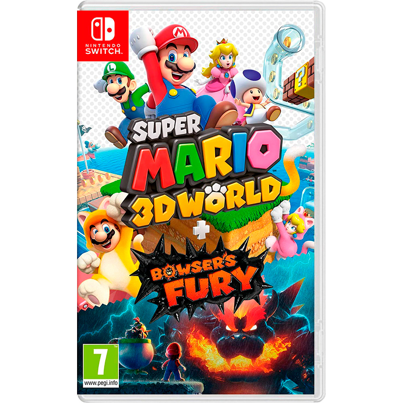 Игра Super Mario 3D World + Bowser's Fury (Nintendo Switch, полностью на русском)