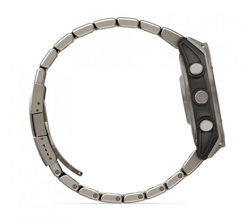 Умные часы Garmin FENIX 8 (010-02904-40) 47 мм Amoled Sapphire Titanium Band+Grapphite Silicone Band