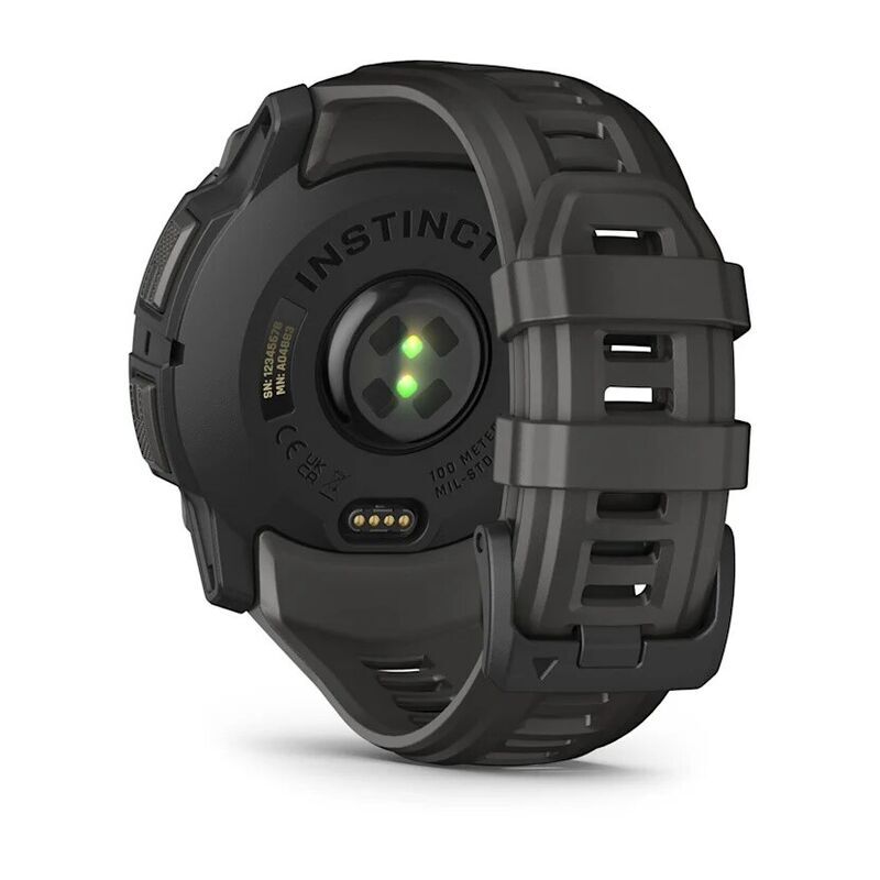 Умные часы Garmin INSTINCT 3 (010-03020-00) 50 мм AMOLED BLACK Charcoal Band