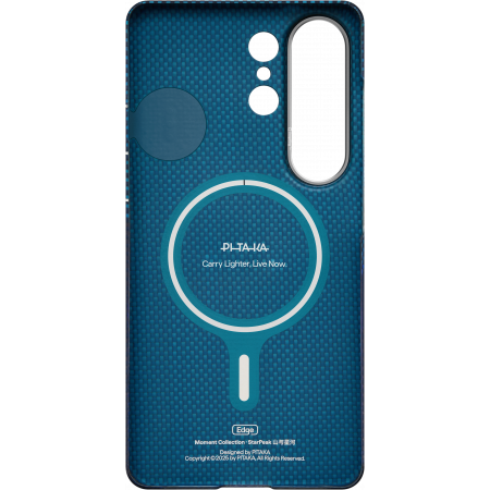Чехол Pitaka Ultra-Slim Case для Samsung Galaxy S26 Ultra, тёмно-синий (Over the horizon)