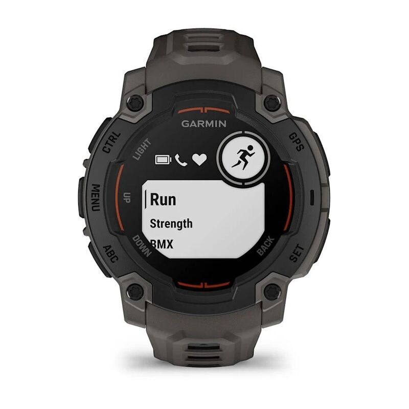 Умные часы Garmin INSTINCT E 45 мм BLACK Charcoal Band