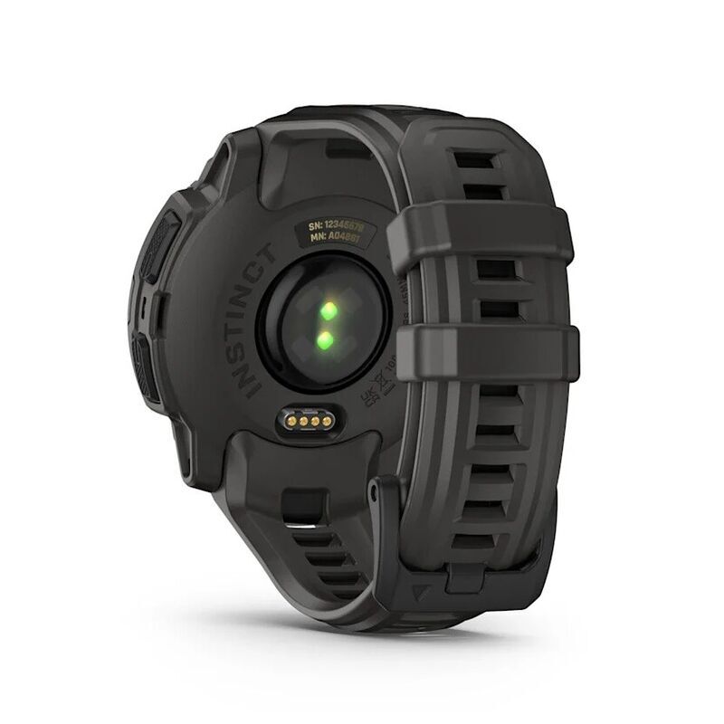 Умные часы Garmin INSTINCT E 45 мм BLACK Charcoal Band