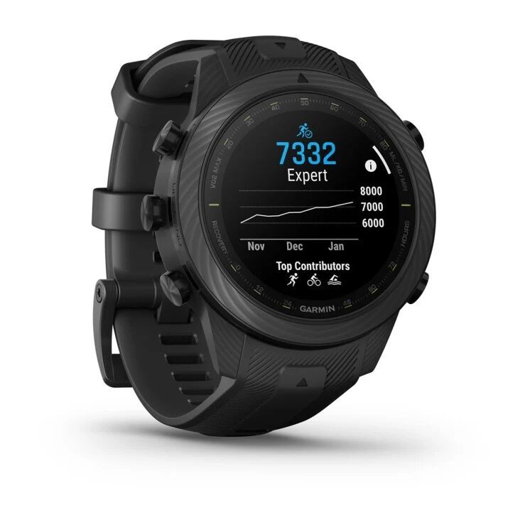 Умные часы Garmin MARQ GEN2 ATHLETE CARBON EDITION (010-02722-11)