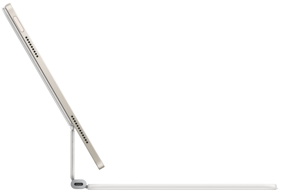 Клавиатура Apple Magic Keyboard для iPad Air 11" (М3/M4), белый (MDFV4)