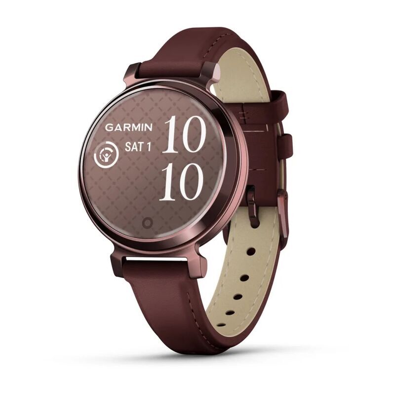 Умные часы Garmin Lily 2 Dark Bronze Case with Mulberry Leather Band