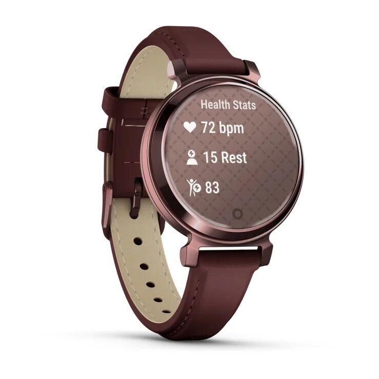 Умные часы Garmin Lily 2 Dark Bronze Case with Mulberry Leather Band