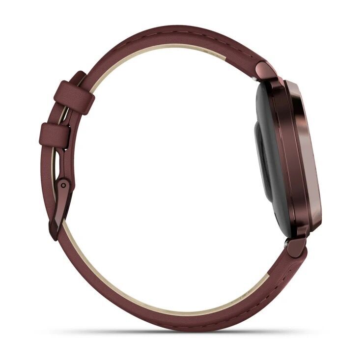 Умные часы Garmin Lily 2 Dark Bronze Case with Mulberry Leather Band