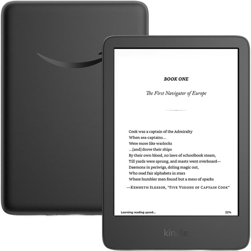 Электронная книга Amazon Kindle 11 2024 16Gb, чёрный (Black) (с рекламой)