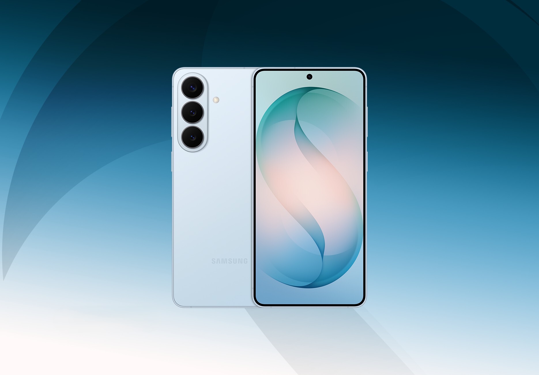 Телефон Samsung Galaxy S26+ 12/256 ГБ, цвет: небесно-голубой (Sky Blue)