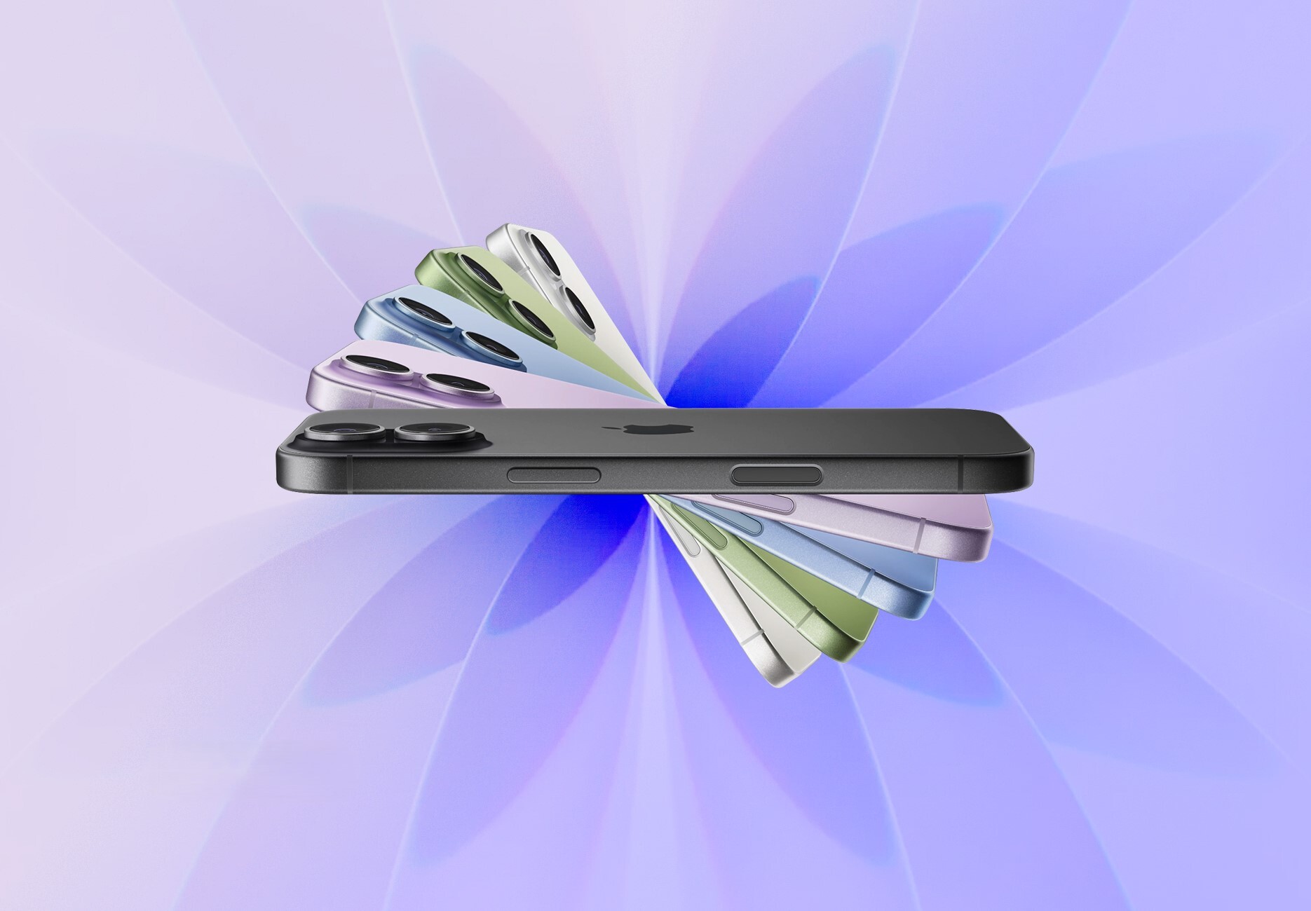 Телефон Apple iPhone 17 256 ГБ, eSim (электронная SIM-карта), цвет: лавандовый (Lavender)