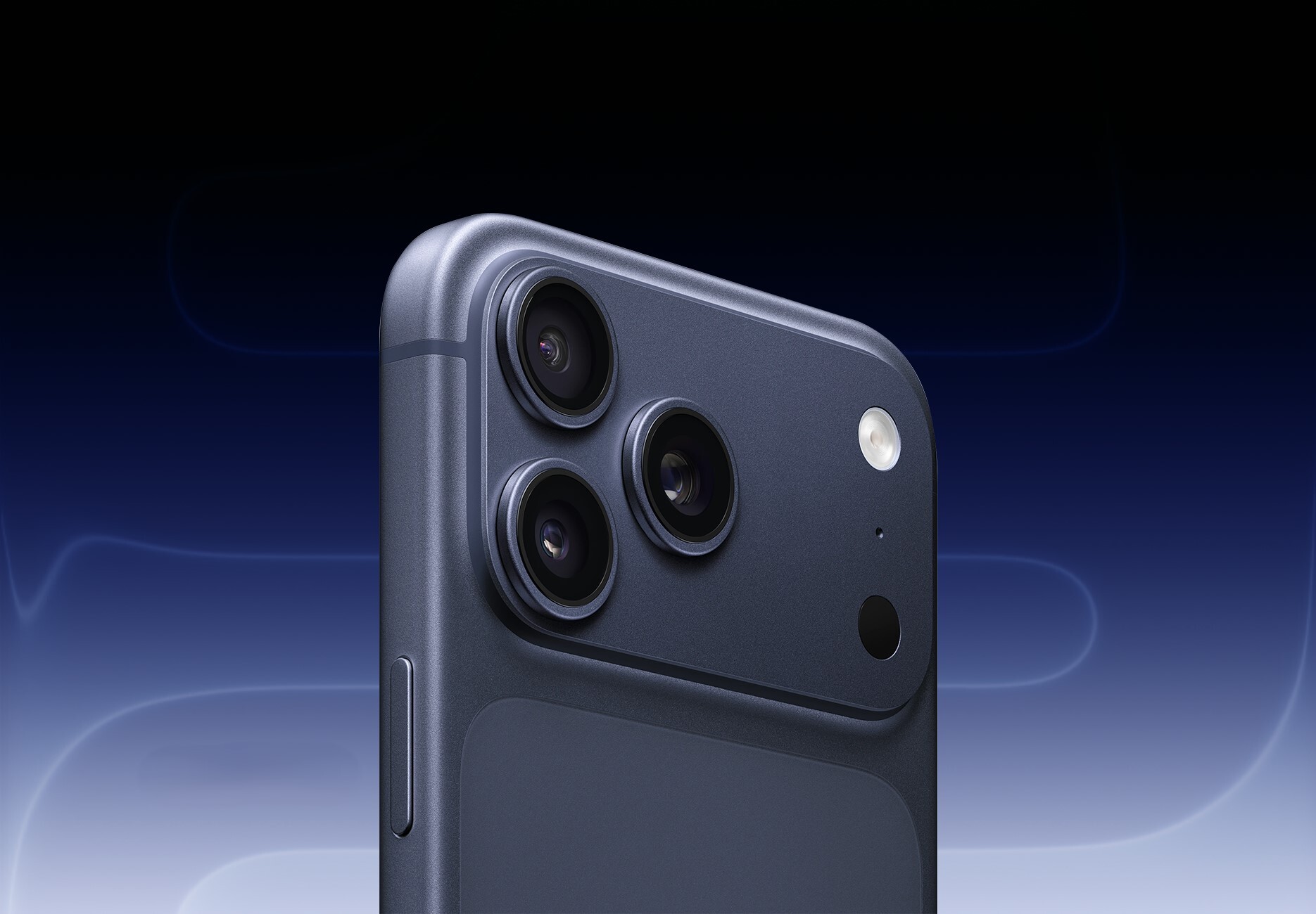 Телефон Apple iPhone 17 Pro Max 256 ГБ, eSim (электронная SIM-карта), цвет: глубокий синий (Deep Blue)