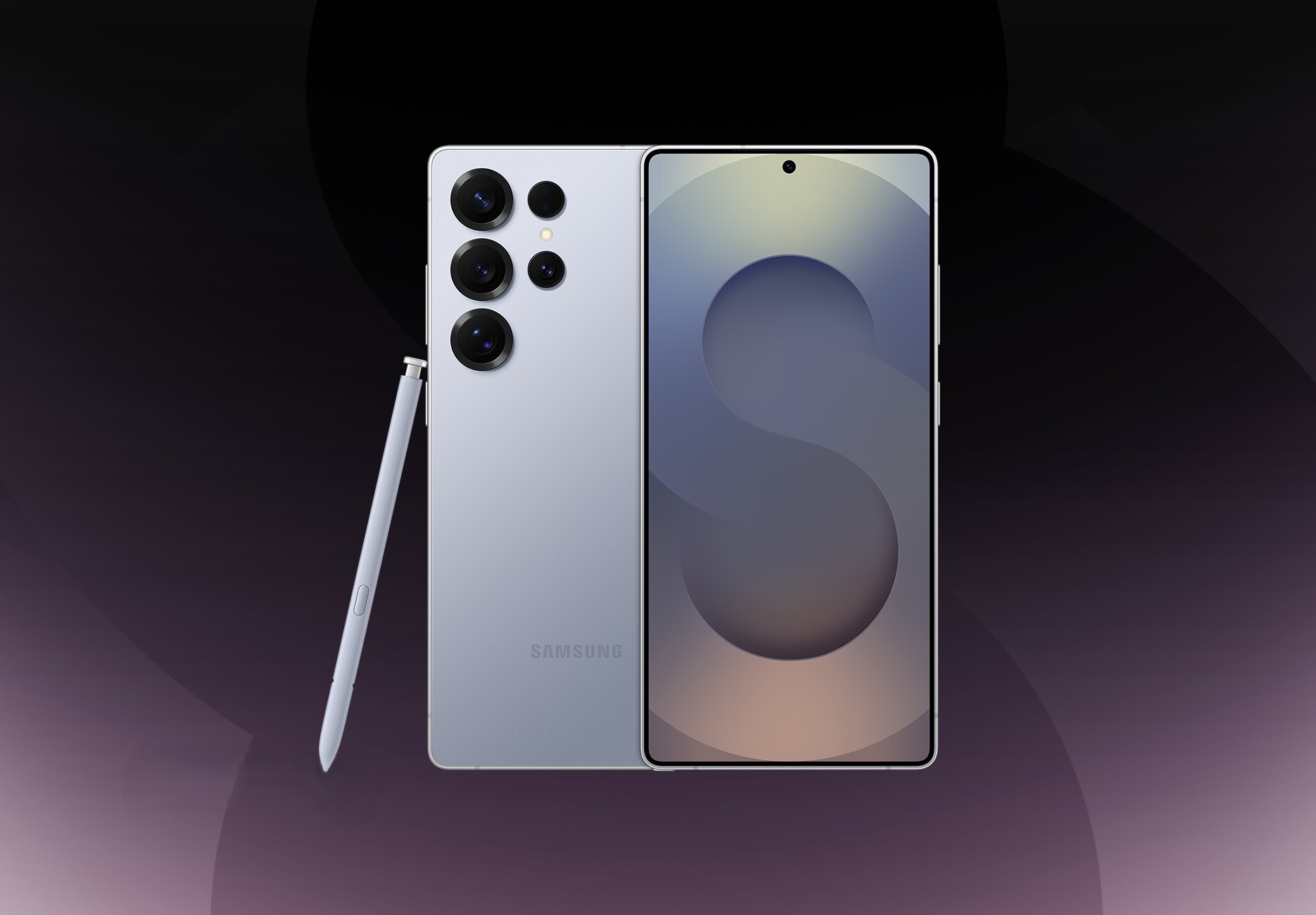 Телефон Samsung Galaxy S25 Ultra 12/1 ТБ, цвет: серебристо-голубой титан (Titanium Silverblue)