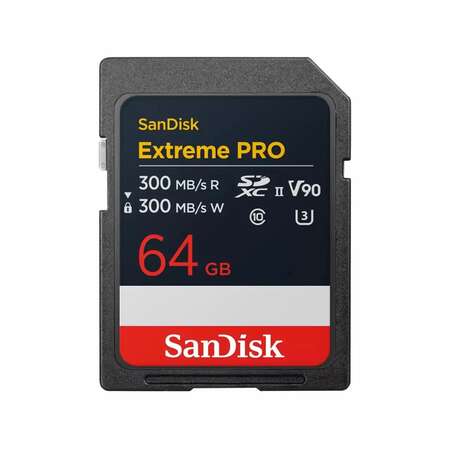 Карта памяти SanDisk Extreme Pro SDXC 64 ГБ [SDSDXDM-064G-GN4IN]