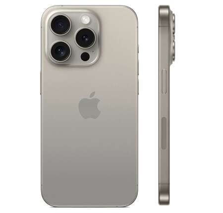 Смартфон Apple iPhone 15 Pro Max 1TB Natural Titanium (Натуральный титан) nano-Sim + eSim