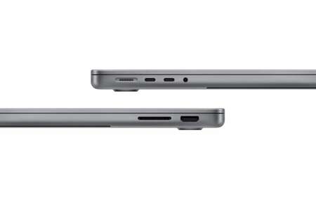Ноутбук Apple MacBook Pro 14 (2023) Space Gray MTL83 (M3 8C CPU, 10C GPU, 8GB, 1TB SSD)