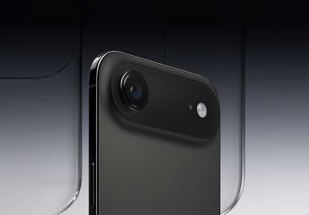 Телефон Apple iPhone Air 256 ГБ, eSim (электронная SIM-карта), цвет: черный космос (Space Black)