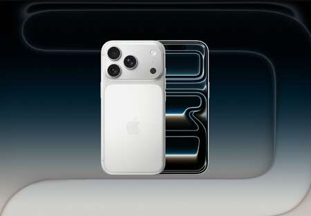Телефон Apple iPhone 17 Pro 512 ГБ, eSim (электронная SIM-карта), цвет: серебристый (Silver)