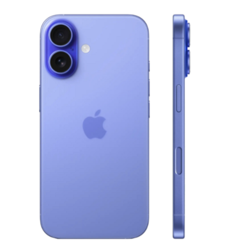 Смартфон Apple iPhone 16 Plus 128GB Ultramarine (Ультрамарин) nano-Sim + eSim