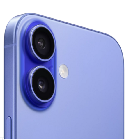 Смартфон Apple iPhone 16 128GB Ultramarine (Ультрамарин) nano-Sim + eSim