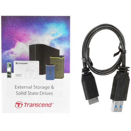 4 ТБ Внешний HDD Transcend StoreJet 25M3 [TS4TSJ25M3S]