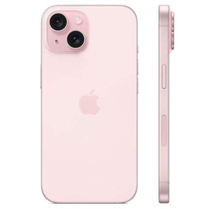 Смартфон Apple iPhone 15 256GB Pink (Розовый) nano-Sim + eSim