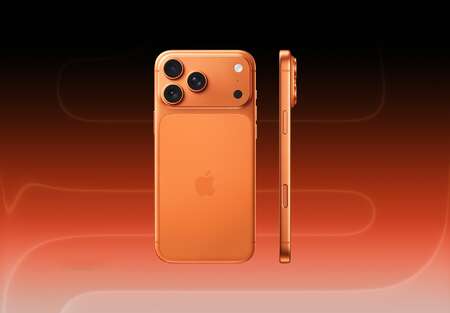 Телефон Apple iPhone 17 Pro Max 512 ГБ, цвет: космический оранжевый (Cosmic Orange)