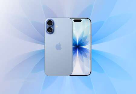 Телефон Apple iPhone 17 512 ГБ, цвет: туманно-синий (Mist Blue)