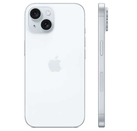 Смартфон Apple iPhone 15 256GB Blue (Голубой) nano-Sim + eSim