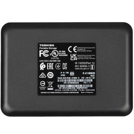 2 ТБ Внешний HDD Toshiba Canvio Basics [HDTB520EK3AA]