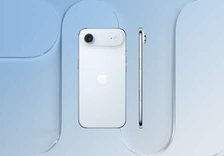 Телефон Apple iPhone Air 256 ГБ, eSim (электронная SIM-карта), цвет: небесно-голубой (Sky Blue)