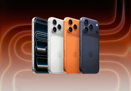Телефон Apple iPhone 17 Pro 256 ГБ, цвет: космический оранжевый (Cosmic Orange)