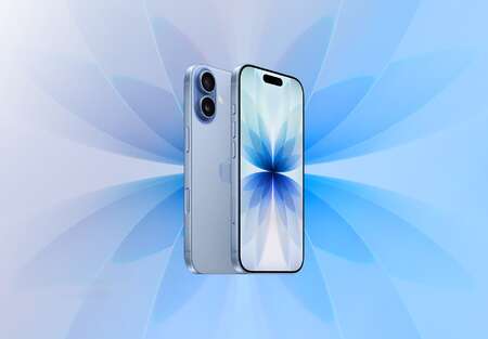 Телефон Apple iPhone 17 512 ГБ, цвет: туманно-синий (Mist Blue)