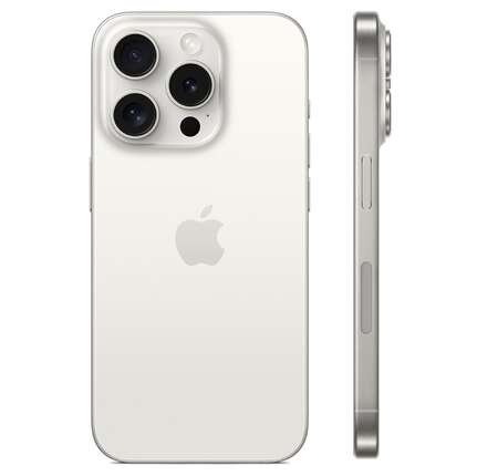 Смартфон Apple iPhone 15 Pro Max 512GB White Titanium (Белый титан) nano-Sim + eSim