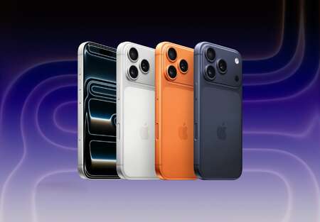 Телефон Apple iPhone 17 Pro 256 ГБ, eSim (электронная SIM-карта), цвет: глубокий синий (Deep Blue)