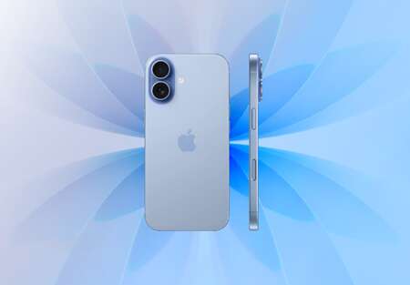 Телефон Apple iPhone 17 256 ГБ, eSim (электронная SIM-карта), цвет: туманно-синий (Mist Blue)