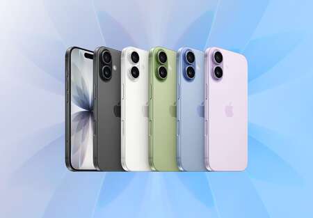 Телефон Apple iPhone 17 512 ГБ, eSim (электронная SIM-карта), цвет: туманно-синий (Mist Blue)