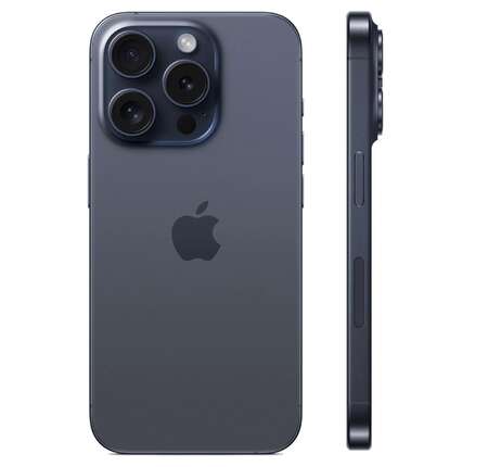 Смартфон Apple iPhone 15 Pro Max 256GB Blue Titanium (Синий титан) nano-Sim + eSim